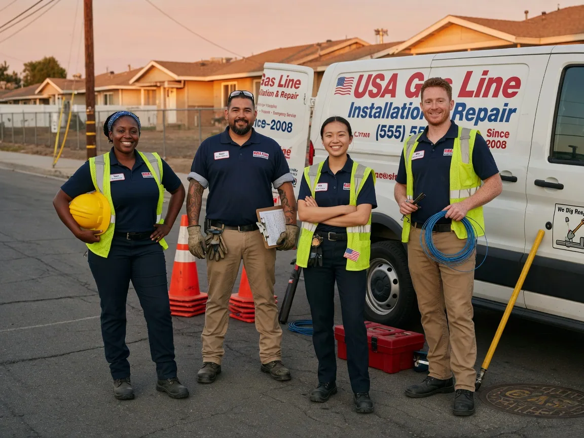 Gas Line Installation company in Sutter, IL